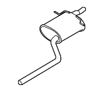 18307645203 - : Rear Muffler for Mini: Cooper Image