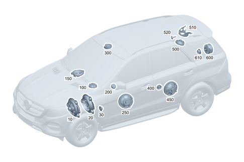 Speaker for 2025 Mercedes-Benz EQE AMG SUV #0