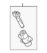 61673416467 - Electrical: Washer Nozzle for BMW: X3 Image