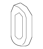 79731TK4A00 - HVAC: Heater Core Grommet for Honda: Civic, CR-V, HR-V, Odyssey, Passport, Pilot, Ridgeline Image