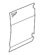 55345625 - Body: Outer Panel for Dodge: B150, B1500, B250, B2500, B350, B3500, Ram 1500 Van, Ram 2500 Van, Ram 3500 Van Image