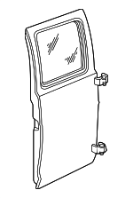 55346710AE - Body: Door Shell for Dodge: B1500, B2500, B3500, Ram 1500 Van, Ram 2500 Van, Ram 3500 Van Image
