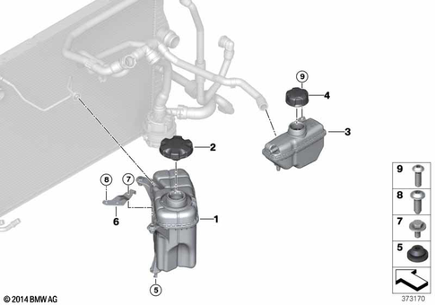 Expansion Tank for 2013 BMW M4 #0