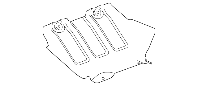 Replace® CH1225237 - Upper Radiator Support (Standard Line