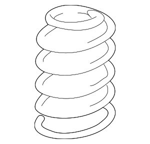 22133045 - : Coil Spring for Chevrolet: Venture | Oldsmobile: Silhouette | Pontiac: Montana, Trans Sport Image