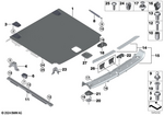 51477396571 - : Lashing Rail, Left for BMW Image
