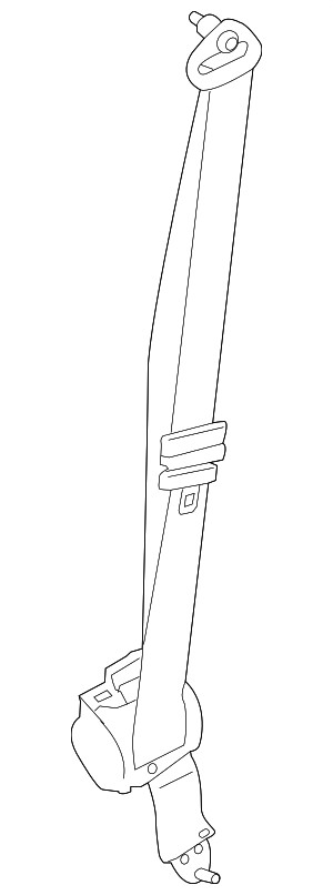 MK4Z14611B08DA - : Seat Belt Assembly for Ford: Transit-150, Transit-250, Transit-350, Transit-350 HD Image