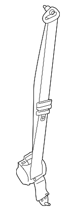 MK4Z14611B08DA - Electrical: Seat Belt Assembly for Ford Image