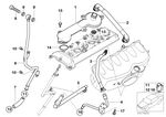 11617831336 - : Vent Hose for BMW Image