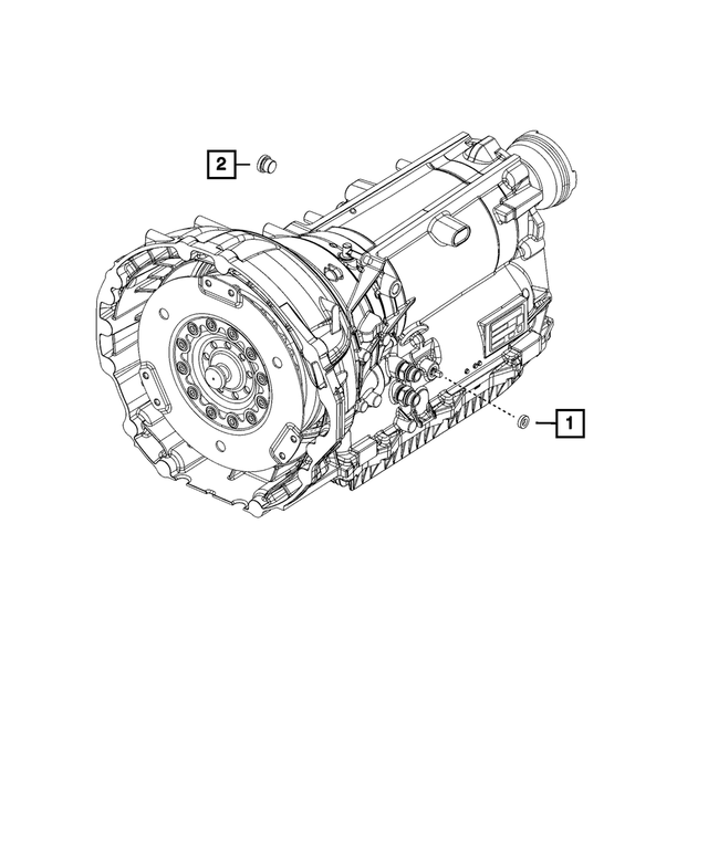52854578AA - 845RE; 8-Speed; Automatic Transmission: Manual Valve Lever Seal for Mopar Image