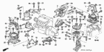 36536RAAA50 - Body/Air Conditioning: STAY A, AIR FLOW SENSOR for Honda Image