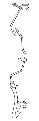 68171907AB - Brakes: Brake Hose for Dodge: Caliber | Jeep: Compass, Patriot Image