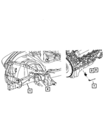56045794AA - Electrical: Engine Block Heater Cord for Mopar Image