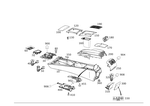 2046806550 - Trim: Housing, Center Console for Mercedes-Benz Image