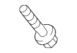 90006736201 - Exhaust: Mount Strap Screw for Porsche: 911 Image