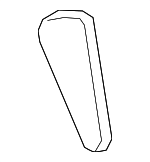 92406J3000 - : Reflector for Hyundai: Veloster Image