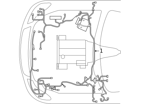 Wiring Harness for 2007 INFINITI M45 #0