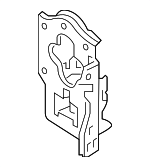 57119WB001 - Body: Rail End for Scion: iA | Toyota: Yaris, Yaris iA Image