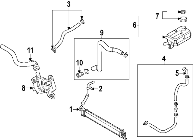 253E0ES100 - : Inverter Cooler for Kia Image