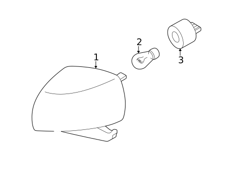 Park Lamps for 2003 Volvo S80 #0
