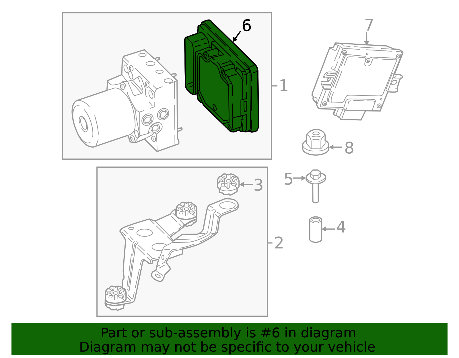 OEM BMW Control Module Part# 34525a36090 | BMW Parts Center