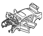 4H4800403A - Body: Body Assembly for Audi Image