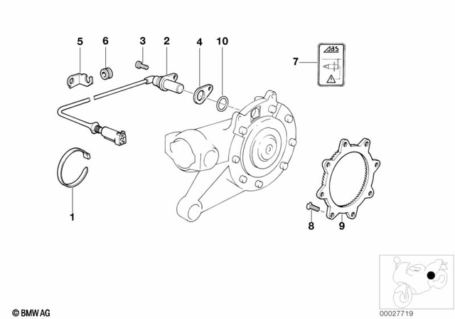 61131367599 - Brakes: Cable Tie - L=200Mm/B=3.6mm for BMW-Motorrad Image