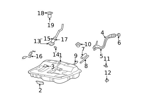 Senders for 2001 Hyundai Sonata #0