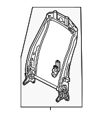 5WA881045R - Body: Seat Back Frame for Volkswagen Image
