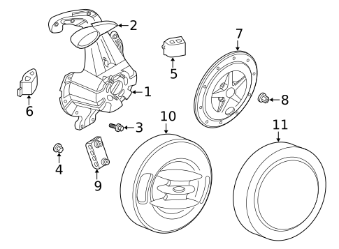 Carrier & Components for 2003 Land Rover Freelander #0