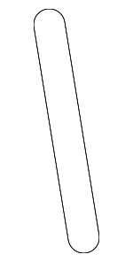 15779329 - Body: Quarter Panel Trim Cap for Pontiac: G6 Image