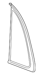 62710AC040 - : Quarter Glass for Toyota Image