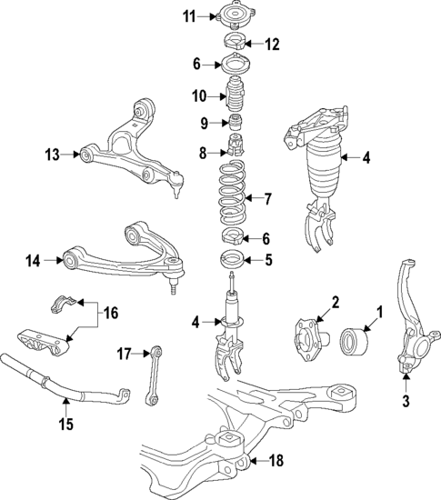 Ride Control for 2018 Porsche Panamera #1