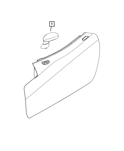 Exterior Mirror for 2013 SRT Viper #0