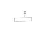 4858621AD - Labels: Jack Caution Label for Chrysler: Town &amp; Country | Dodge: Grand Caravan, Nitro | Jeep: Cherokee, Gladiator, Grand Cherokee, Grand Cherokee L, Liberty, Wrangler, Wrangler JK | Ram: C/V Image