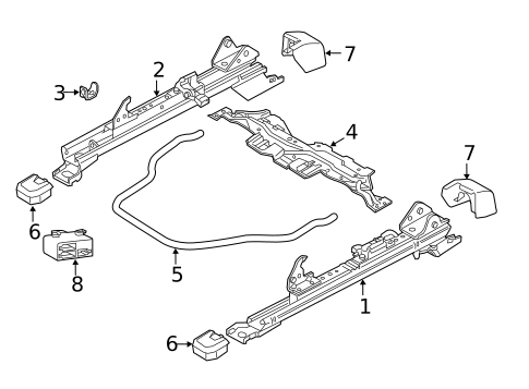 Tracks & Components for 2013 Volvo XC60 #1
