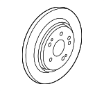 42510T90A00 - Brakes: Disc Brake Rotor for Honda Image