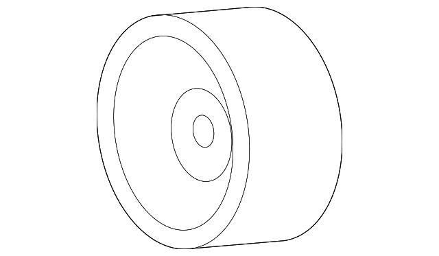 Genuine OEM Ford Part - Accessory Drive Belt Idler Pulley XR3Z-8678-BA ...