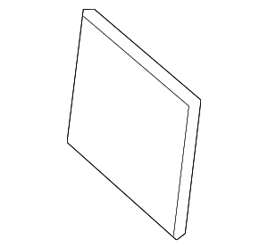 27277VS00A - HVAC: Filter for Infiniti Image