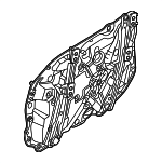 51335A8DA31 - Body: Regulator Module for BMW: 530i, 530i xDrive, 540i xDrive, 550e xDrive, i5, M5 Image