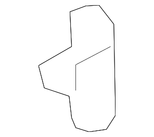 4H0837732 - Body: Door Seal Clip for Audi Image