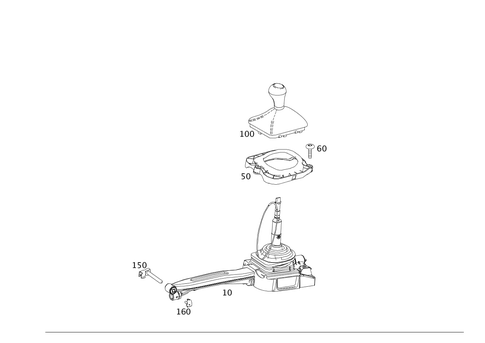Floor Shift, Mechanical Six-Gear Transmission for 2016 Mercedes-Benz E550 #0