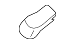 97062812300 - Body: Wiper Arm Cap for Porsche: Macan, Panamera Image