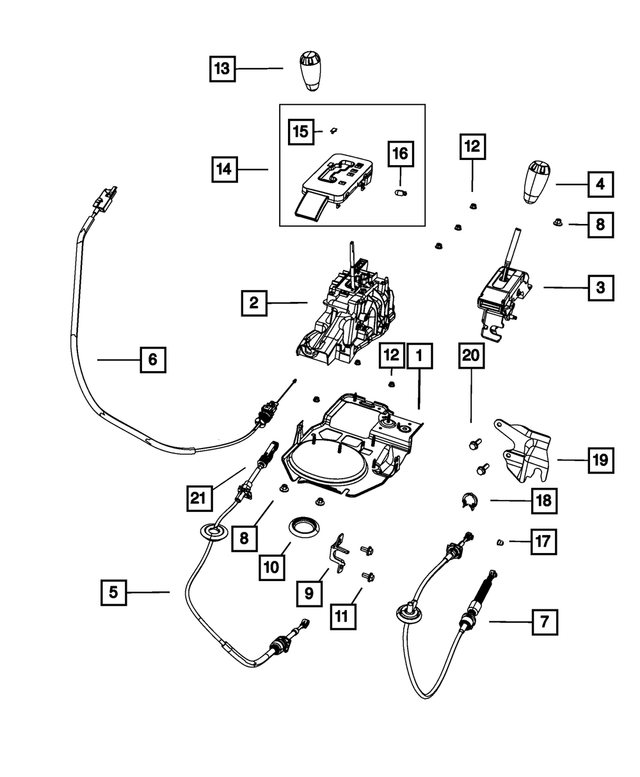 2424864 - NAG1; W5A580; 5-Speed; Automatic Transmission: Body Plug for Mopar Image