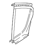 8467557L00 - : Glass Weather-Strip for Suzuki Image