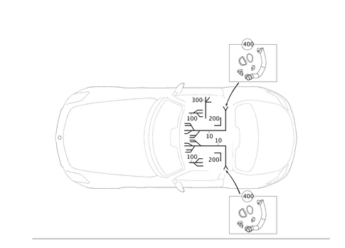 Seat Wiring Harness for 2014 Mercedes-Benz SLS AMG #0
