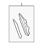 B45A513JXA - : Bracket for Mazda: 3 Image