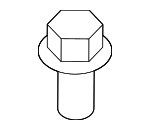 90467A0024 - Body: Cowl Trim Clip for Scion: iM, xA | Toyota: 4Runner, Avalon, bZ4X, C-HR, Camry, Corolla, Corolla Cross, Corolla iM, Crown, Crown Signia, GR Corolla, Grand Highlander, Highlander, Land Cruiser, Mirai, Prius, Prius AWD-e, Prius C, Prius Prime, RAV4, Sequoia, Sienna, Tacoma, Tundra, Venza Image