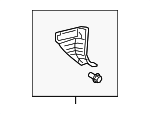 621120C030C0 - Body: Cowl Trim for Toyota: Sequoia, Tundra Image
