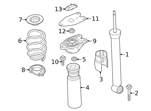Shocks & Components for 2021 BMW X2 #2